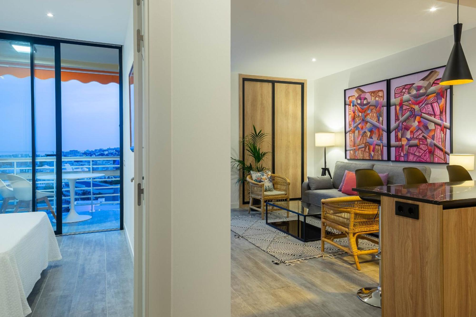 Fabuloso Apartamento Con Increibles Vistas Al Mar Торремолинос Экстерьер фото